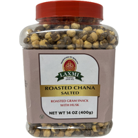 Case of 10 - Laxmi Roasted Chana Salted With Husk - 400 (14 Oz)