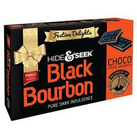 Case of 6 - Parle Hide & Seek Black Bourbon Choco - 600 Gm (1.3 Lb)