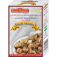Case of 12 - Ustad Banne Nawab's Chilli Chicken Masala - 110 Gm (3.85 Oz)