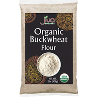 Case of 12 - Jiva Organics Organic Buckwheat Flour - 2 Lb (907 Gm)