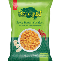 Case of 10 - Garvi Gujarat Spicy Banana Wafers - 26 Oz (737 Gm)