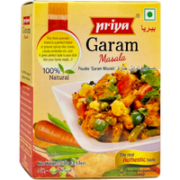 Case of 12 - Priya Garam Masala - 100 Gm (3.5 Oz)