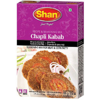 Case of 12 - Shan Chapli Kabab Recipe Seasoning Mix - 100 Gm (3.5 Oz)