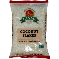 Case of 20 - Laxmi Coconut Flakes - 400 Gm (14 Oz)