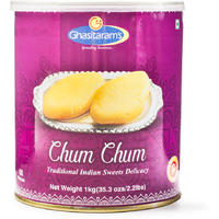 Case of 12 - Ghasitaram's Cham Cham - 1 Kg (2.2 Lb)