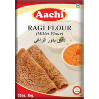 Case of 10 - Aachi Ragi Flour - 1 Kg (2.2 Lb)