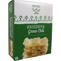 Case of 20 - Deep Green Chili Khichiya - 200 Gm (7 Oz)