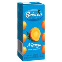 Case of 32 - Rubicon Mango Juice Drink - 200 Ml (6.7 Fl Oz)