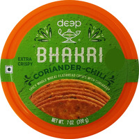 Case of 32 - Deep Bhakri Coriander Chili - 200 Gm (7 Oz)