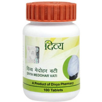 Case of 10 - Divya Medohar Vati 100 Tablets - 70 Gm (2.5 Oz)