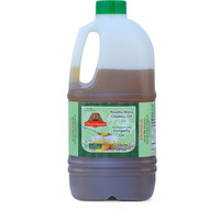 Case of 10 - Chettinad Nattu Mara Chekku Oil Wood Cold Pressed Gingelly Oil - 1 L (33.8 Fl Oz)