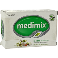 Case of 12 - Medimix 18 Herb Ayurveda Soap - 125 Gm (4.4 Oz)