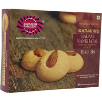 Case of 28 - Karachi Bakery Badam Nankhatai - 250 Gm (8.8 Oz)