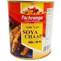 Case of 12 - Pachranga Foods Soya Chaap - 850 Gm (1.87 Lb)