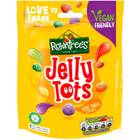 Case of 10 - Rowntree's Jelly Tots Candy - 150 Gm (5.2 Oz)