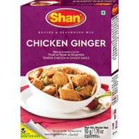 Case of 12 - Shan Chicken Ginger Masala - 50 Gm (1.76 Oz)