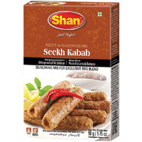 Case of 12 - Shan Tikka Seekh Kabab Masala - 50 Gm (1.76 Oz)