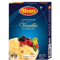 Case of 12 - Shan Custard Powder Vanilla - 200 Gm (7 Oz)
