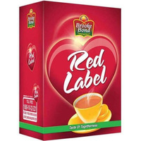 Case of 12 - Brooke Bond Red Label Loose Black Tea - 900 Gm (1.9 Lb)