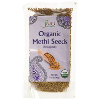 Case of 24 - Jiva Organics Organic Methi Seed - 200 Gm (7 Oz)