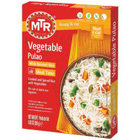 Case of 20 - Mtr Ready To Eat Vegetable Pulao - 250 Gm (8.8 Oz)