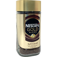 Case of 6 - Nescafe Gold Blend Rich & Smooth Coffee - 200 Gm (6 Oz)