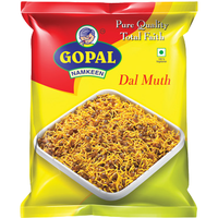 Case of 10 - Gopal Namkeen Dal Muth - 500 Gm (1.1 Lb)