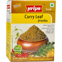 Case of 12 - Priya Curry Leaf Powder - 100 Gm (3.5 Oz)