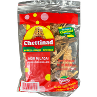 Case of 10 - Chettinad Mor Milagai Dried Curd Chillies - 100 Gm (3.5 Oz)