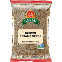 Case of 20 - Laxmi Brown Sesame Seeds - 14 Oz (400 Gm)
