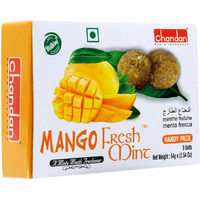 Case of 10 - Chandan Mango Fresh Mint Mouth Freshener - 54 Gm (2.54 Oz)