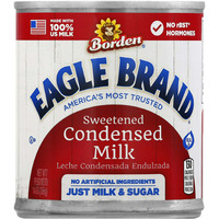 Case of 7 - Eagle Brand Sweetened Condensed Milk - 14 Oz (396 Gm)