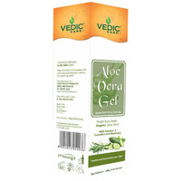 Case of 10 - Vedic Aloe Vera Gel - 100 Gm (3.52 Oz)