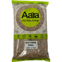 Case of 6 - Aara Red Poha Aval - 1.81 Kg (4 Lbs)