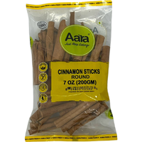 Case of 20 - Aara Cinnamon Sticks Round - 200 Gm (7 Oz)