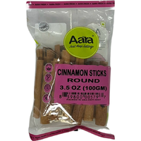 Case of 20 - Aara Cinnamon Sticks Round - 100 Gm (3.5 Oz)