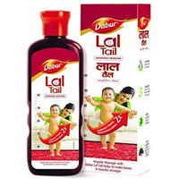 Case of 12 - Dabur Lal Tail - 200 Ml (6.76 Fl Oz)