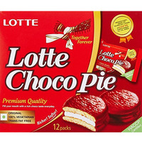 Case of 12 - Lotte Choco Pie - 336 Gm (11.5oz)