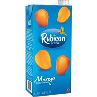 Case of 12 - Rubicon Mango Juice - 1 L (33.8 Fl Oz)