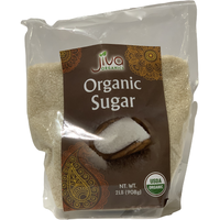 Case of 12 - Jiva Organics Organic Sugar - 2 Lb (908 Gm)