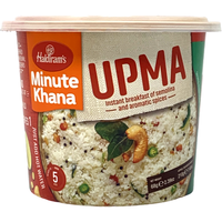 Case of 24 - Haldiram's Minute Khana Upma Cup - 68 Gm (2.39 Oz)