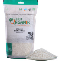 Case of 12 - Just Organik Basmati Rice Dehradooni - 2 Lb (908 Gm)