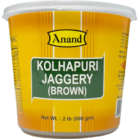 Case of 12 - Anand Kolhapuri Jaggery Brown - 2 Lb (908 Gm)