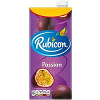 Case of 12 - Rubicon Passion Fruit Juice - 1 L (33.8 Fl Oz)