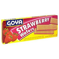 Case of 24 - Goya Strawberry Wafers - 4.94 Oz (140 Gm)