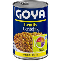Case of 24 - Goya Lentils - 15.5 Oz (439 Gm)