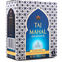 Case of 24 - Brooke Bond Taj Mahal Loose Leaf Black Tea - 450 Gm (15.8 Oz)