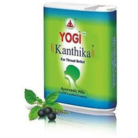 Case of 30 - Yogi Kanthika For Throat Relief - .08 Gm