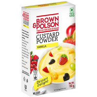 Case of 96 - Brown & Polson Custard Powder Vanilla - 100 Gm (3.5 Oz)