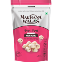 Case of 20 - Makhana Wala's Peri Peri Roasted Makhana Foxnut - 60 Gm (2.11 Oz)